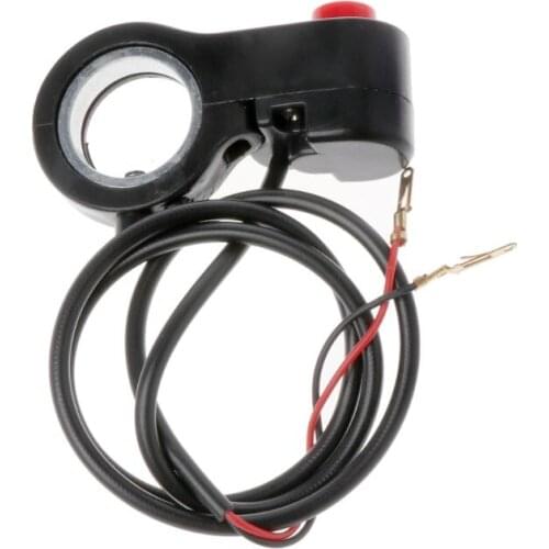 22mm 7/8" Motorcycle Handlebar Horn Switch Start Speaker Connection Button Equipment Electric Bike Replacement Parts T3ED