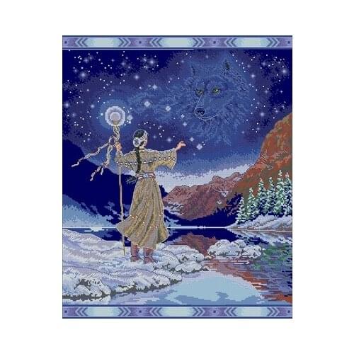 24-DIM 72540 Counted Cross Stitch 11CT 14CT 18CT DIY Cross Stitch Kits Embroidery Needlework Sets