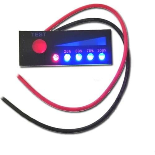 BMS 1S 2S 3S 4S 5S 6S 7S LiFePO4 Lithium Battery Capacity Indicator LED Light Battery Power Display Board Tester 4.2V -29.4V