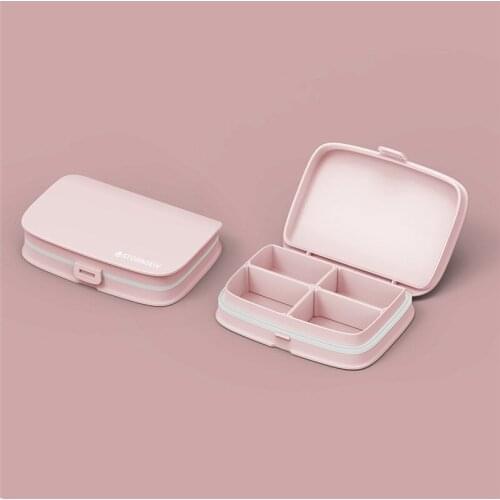 Travel Pill Case Medicine Storage Organizer Container Drug Tablet Dispenser Independent Lattice Pill Box Moisture-proof Pill Box