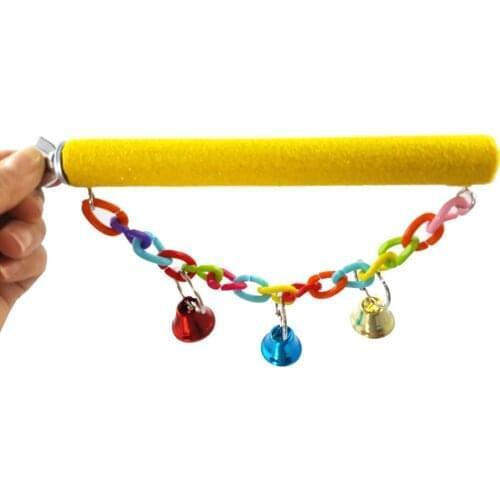 LHXMAS PET TOYS Bird grinding claw stick Bird supplies Parrot molar Rod toy grinding claw Stick Stand bar frosted stand stick