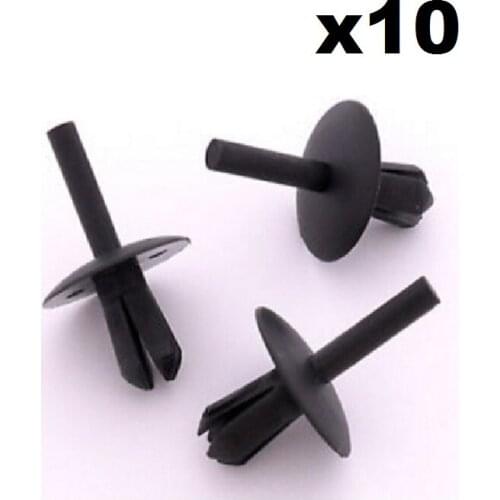 10x Wheel Arch Lining Trim Fastener Clips- to fit 5mm hole- For BMW FORVW Audi Skoda