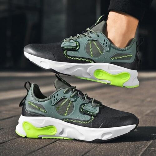 Sneakers air for 2020 mesh korean Men black male white bona walking sneakers winter vintage sport top high sports shoes gym men