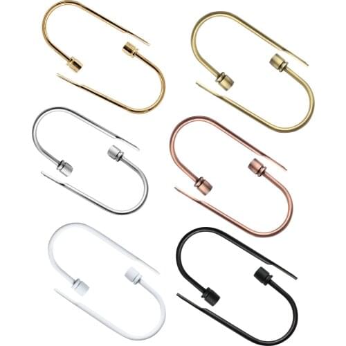 New 2pcs Hook Heavy-Duty Curtain Tieback Holder Metal Drapery Tieback Hooks Bedroom Living Room Curtain Decoration Curtain Hook