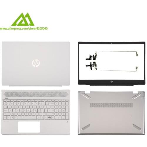 Original New Laptop LCD Back Cover/Front Bezel/Hinges/Palmrest/Bottom Case For HP Pavilion 15-CW 15-CS TPN-Q208 L28379-001