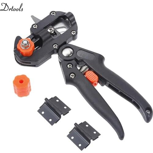 Drtools Grafting machine Garden Tools with 2 Blades Tree Grafting Tools Secateurs Scissors grafting tool Cutting Pruner