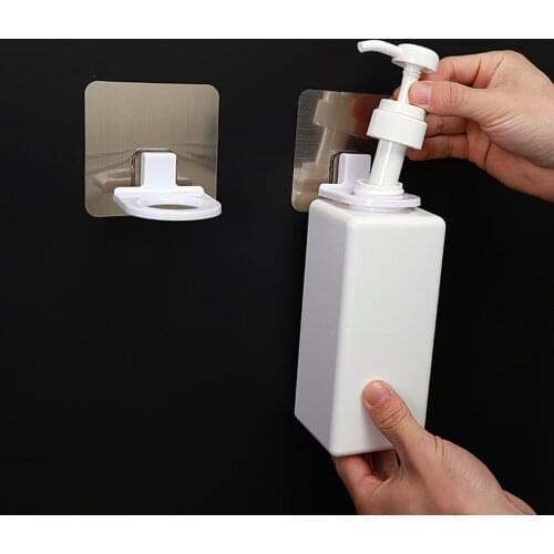 Self-Adhesive Hook Waterproof Hanger Bathroom Wall-Mounted Storage Rack Household Storage Collection Appliances