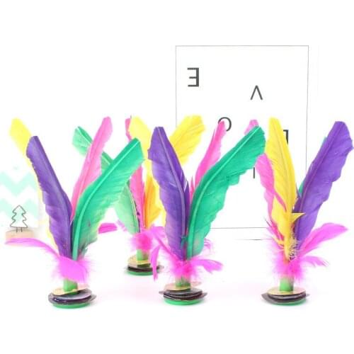 Fitness Sports Feather Shuttlecock Adult Kindergarten Shuttlecock Resistant To Kicking