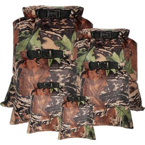 6 PCS Outdoor Waterproof Bag Dry 1.5L-8L Sack for Drifting Boating Floating Kayaking Beach Diving Water Resistance Camping Bags