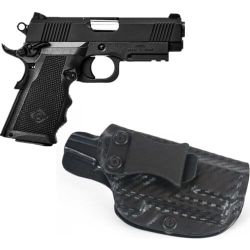 Carbon Fiber Concealment Kydex Internal Holster For Imbel Slim Md6 Tc IWB Inside the Waistband Concealed Carry Belt Case Clip