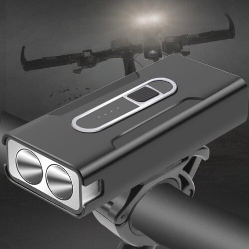 High quality Bicycle Light 3*L2/T6 USB Rechargeable Bike Lamp IPX5 Waterproof LED Headlight as Power Bank MTB Bike Accessories