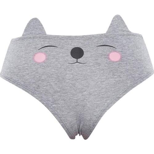 Women Funny Lingerie G-string Briefs Underwear Panties T string Thongs Knickers Elastic Large Girl Female Sexy Underwear