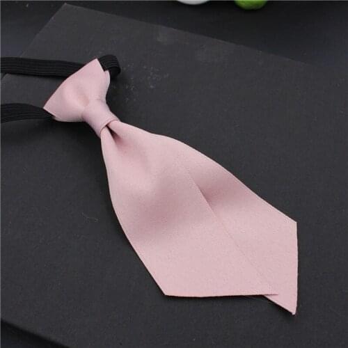 Pink Ribbon Neck Tie For Women Wedding Party Polyester Bowtie Wome Pajaritas Girl Student Vlinderdas Neck Wear Self Tie Bowties
