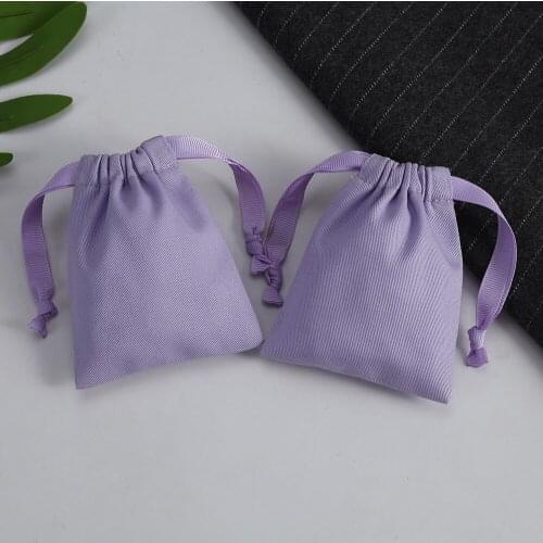 20 Jewelry Packaging Pouch Custom Logo Print Wedding Favor Pouch Brooch Ring Earrings Watch Packaging Bags