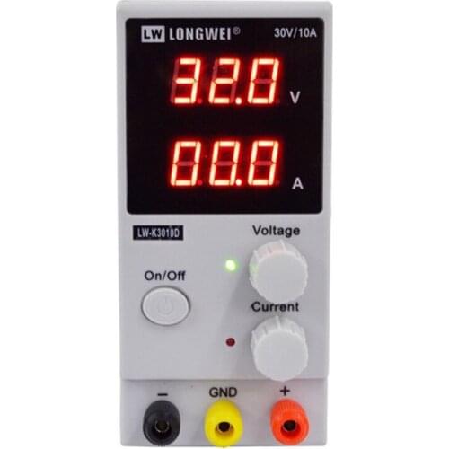 30V 10A K3010D DC Power Supply Variable Adjustable Lab LCD Digital Switching Regulated