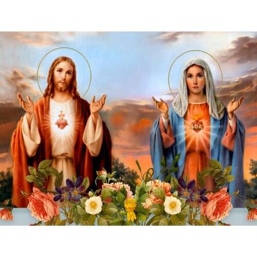 Diamond Mosaic "Religion" Cross Stitch Home Decoration Diamond Embroidery Handicraft Christianity Painting