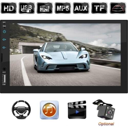50% Hot Sell 7764B 7inch HD Car MP5 Player Bluetooth Call MP3 Card Touch Screen Display for Vehicles