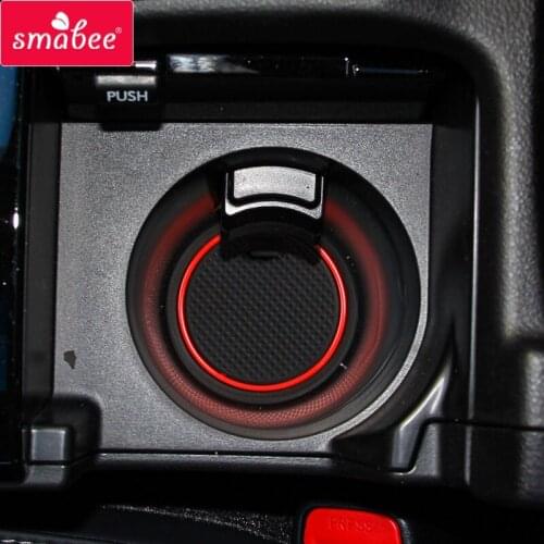 Smabee Car Anti-Slip Gate Slot Mat for Lexus ES 2018 2019 2020 ES200 ES250 ES300h ES350 Interior Accessories Cup Sticker