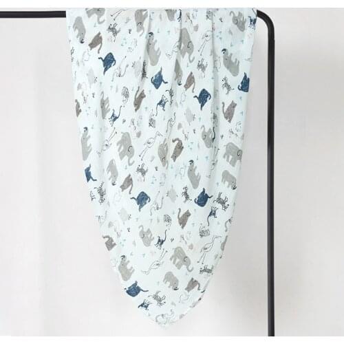 Bamboo Cotton Soft Baby Blanket Newborn Bamboo Muslin Soft Baby Swaddle For Newborns Baby Bath Towel