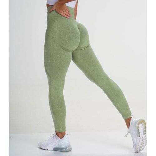 Seamless Leggings Sport Women Fitness Push Up Yoga Pants High Waist Squat Proof Workout Running Sportswear Gym Tights