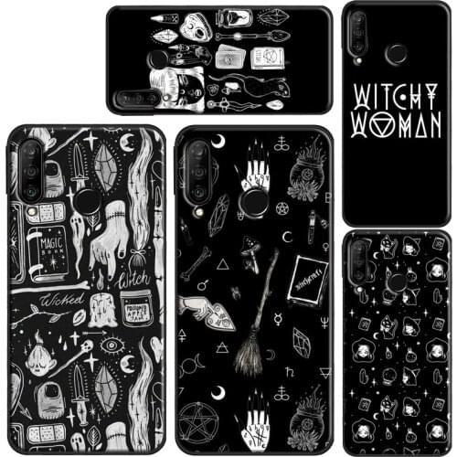 MAGIC Witchcraft Witch Sailor Case For Huawei Nova 5T P Smart 2019 2021 P30 P40 Pro P20 Lite Honor 20 Pro 10i 8X 9X Cover