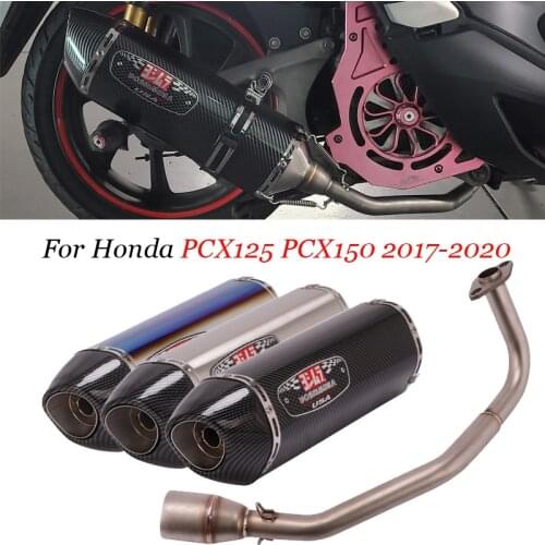 For Honda PCX125 PCX150 2017 2018 2019 2020 Full System Motorcycle Yoshimura Exhaust Modified Muffler Escape DB Killer