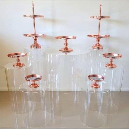 Cake Pillar wedding pedestal columns for mariage party event wedding dresses shop decoration sunyu2583