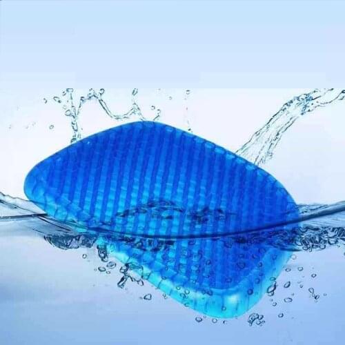Summer Cool Gel Egg Cushion Breathable Silicone Cushion Office Relieve Pain Tired Removable and Washable Waterproof Modern