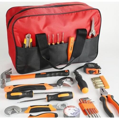 Multifunctional Tool Bag Portable Repair Kit Oxford Electrician Hardware Storage Handbags Packaging Fabric Briefcase Fishing