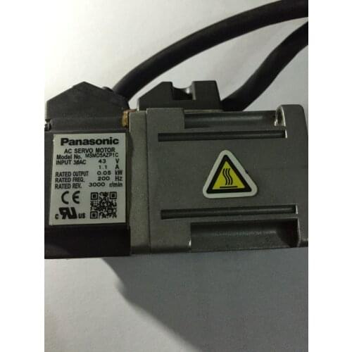 MSMD5AZP1C , servo motor , used in good condition . 80% appearance new , good working , free shipping