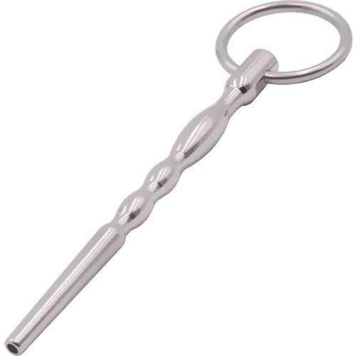 Stainless Steel Hollow Penis Plug Catheter Urethral Dilator Soundis Masturbators Sex Toys For Men Penis Stimulator Sounding Rod