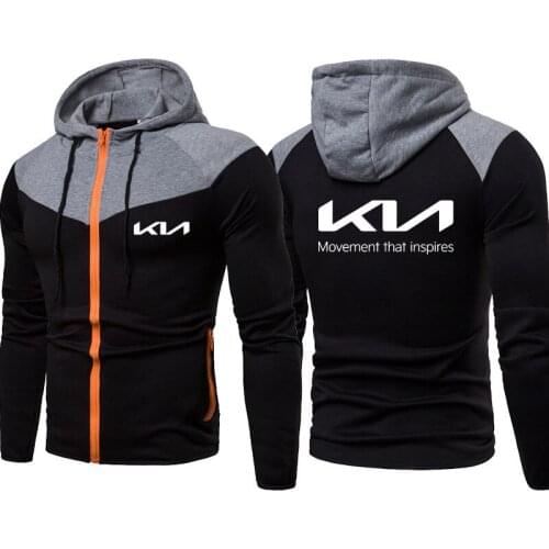 2021 New Baseball Jacket New Kia logo Men sports jacket top Spring Autumn high quality cotton Splicin Me jackets