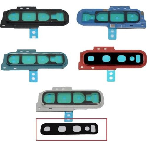 OEM For Samsung Galaxy S10 G973 Back Camera Lens Ring Cover with Glass Lens Black Silver Blue Green Red