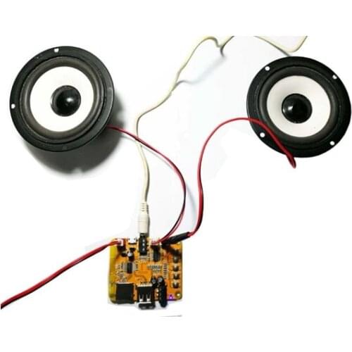 5V Bluetooth 4.2 audio decoder board Support FM MP3 WMA WAV FLAC APE automatic connection with voice prompt