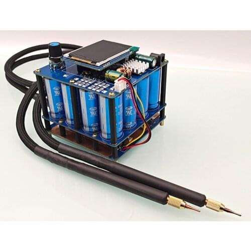 A9LB Mini Spot Welder Portable DIY Control Board Spot Welding Machine Kit Lithium Battery Various Welding Power Supply