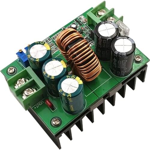 Constant power radiator 8v-60v to 12-80v 1200w 20a DC boost converter can enhance transformer voltage regulation