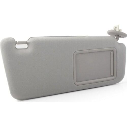 Gray Car Sun Visor Sunshade for TOYOTA 09-16 Venza Passenger Side Right 74310-0T022-B1