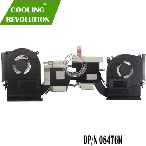 Brand new original Heat sink Fan for Dell M15 R2 N18P DP/N 08476M 8476M