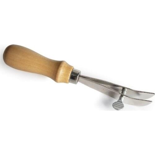 Hand Sewn Leather Tools Edge mark making device Carvin Pressure Side of Leather Indentation Device Hot Edge Scribing JYD0003
