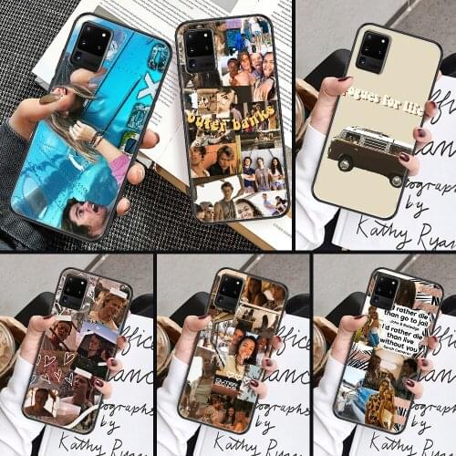 Outer Banks tv Phone case For Samsung Galaxy Note 4 8 9 10 20 S8 S9 S10 S10E S20 Plus UITRA Ultra black tpu coque soft prime