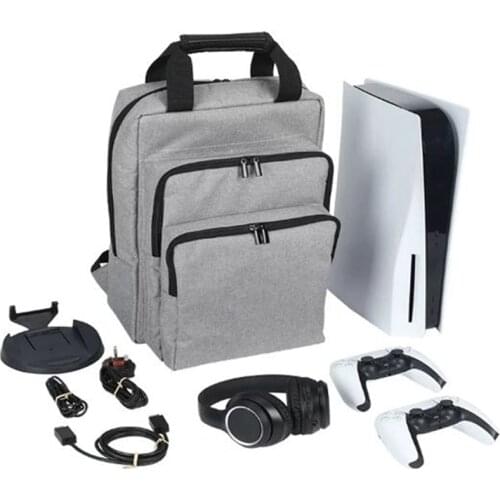 Protective Storage Bag For PS5 Console Shoulder Bag For Playstation 5 PS5 Game Travel Backpack