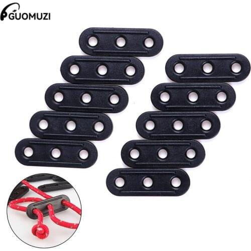 10PCS Tightener Tent Repair Camping Tent Lock Cord Rope Fastener Tensioners Bent Runners Outdoor Camping Accessories