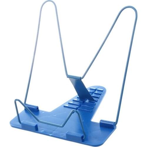 1 Pcs Portable Foldable Adjustable Bookend Stand Reading Book Stand Document Holder Base Reading Book Shelf Bookend Reading 22x1