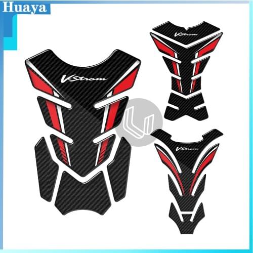 3D Motorcycle Tank Pad Protector Case for Suzuki V-Strom 250 650 1000 1000XT Decals