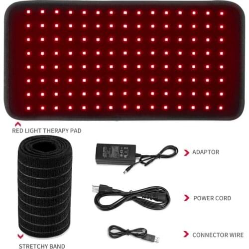 850nm 660nm pain relief red light therapy pad belt