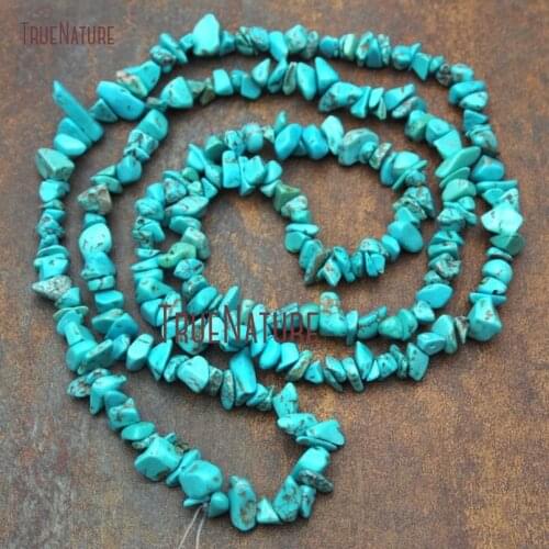 10Strand Clastic Rock Irregular Shape Beads Green White Turquoises Beads Online Approx 6x10mm BE15191