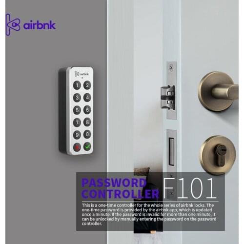 Airbnk F101 Password Pad Digital Electronic Password Keypad Password Recognition Device Door Access For M500 M300 M520/530 Lock