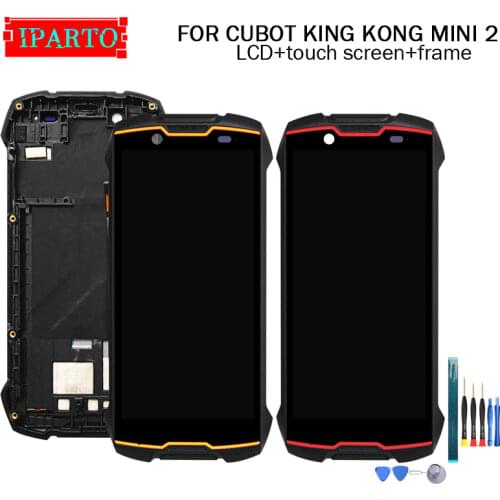 CUBOT KINGKONG MINI 2 LCD Display+Touch Screen Digitizer+Frame Assembly 100% Original LCD+Touch Digitizer for KINGKONG MINI 2