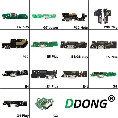 For Motorola MOTO P30/note/p30 play/G7 power play/G4/E5/G5/G6 Play plus Charge Board Port Plug Connector Charging Flex Cable