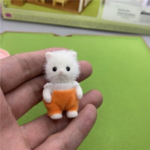 Geniune Sylvanian Doll Families Dollhouse Animal Figures furniture set clothes house food without package